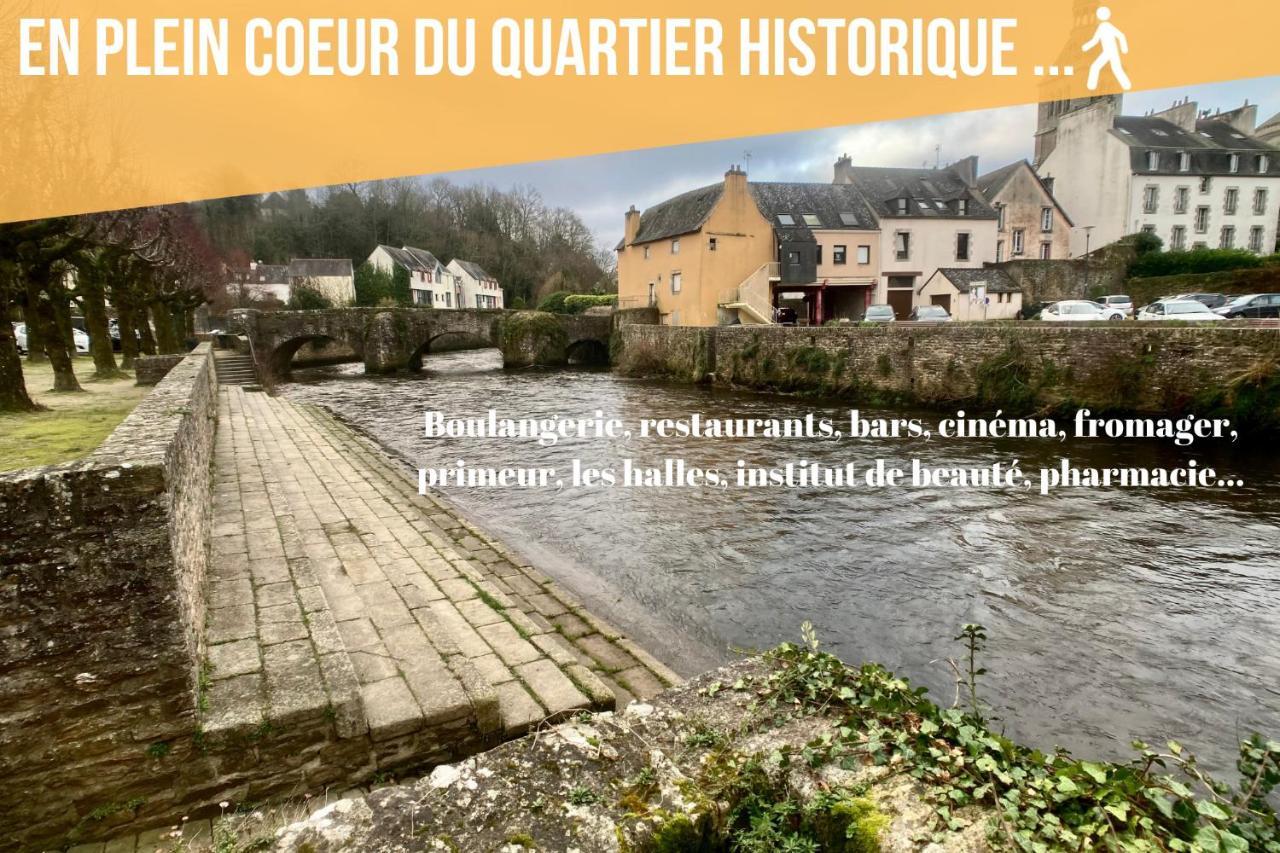 La Maison D'Alphonse, Charmante, Centre Historique 4-6Pers Quimperlé Eksteriør bilde